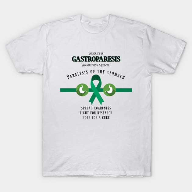 Gastroparesis Support Awareness T-Shirt by allthumbs